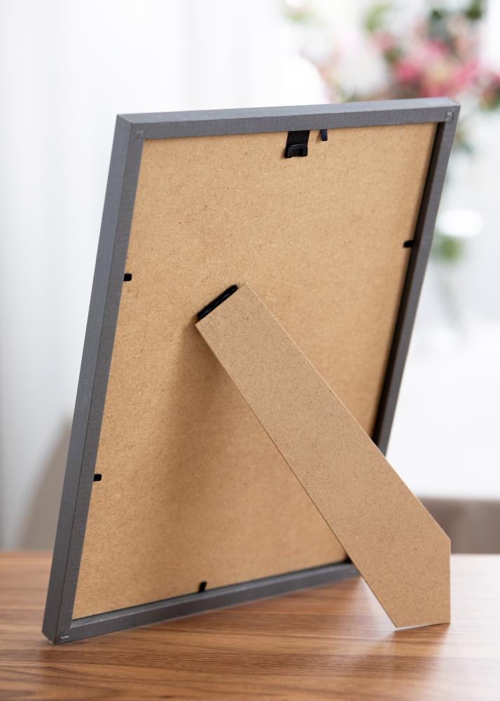 BGA Rahmen Modern Acrylglas Graphit 21x29,7cm (A4)