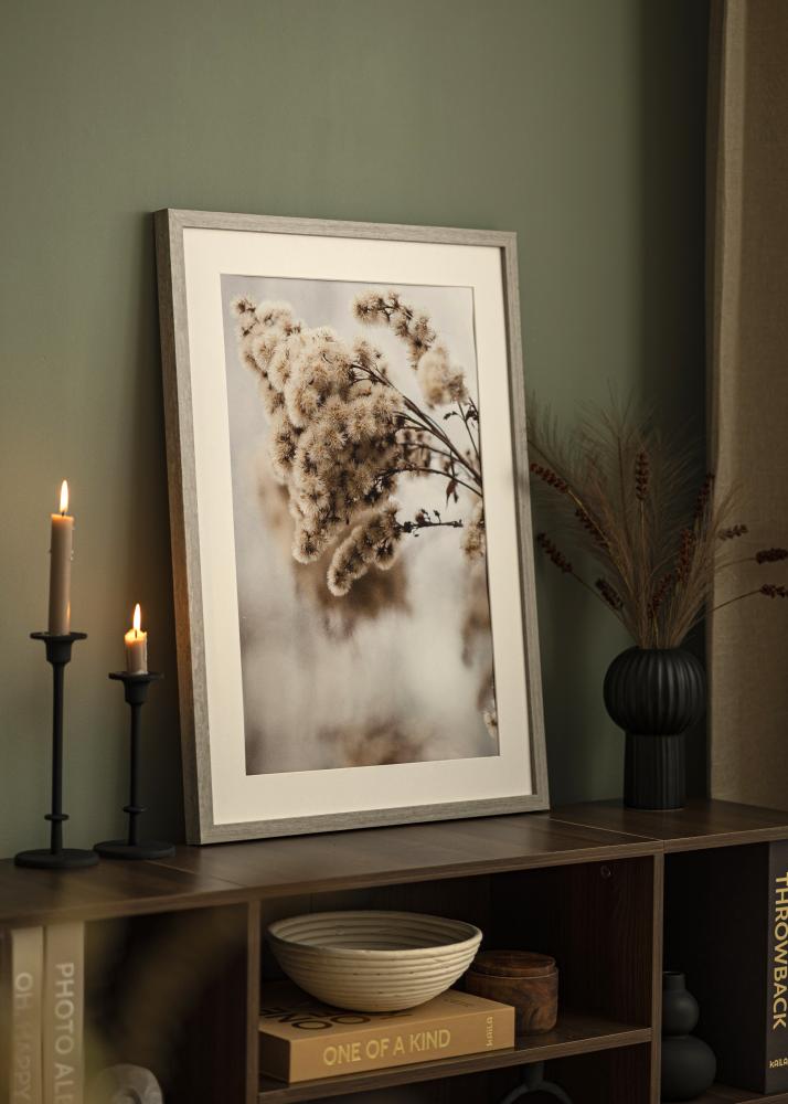  Rahmen New Stockholm Grau 50x70 cm