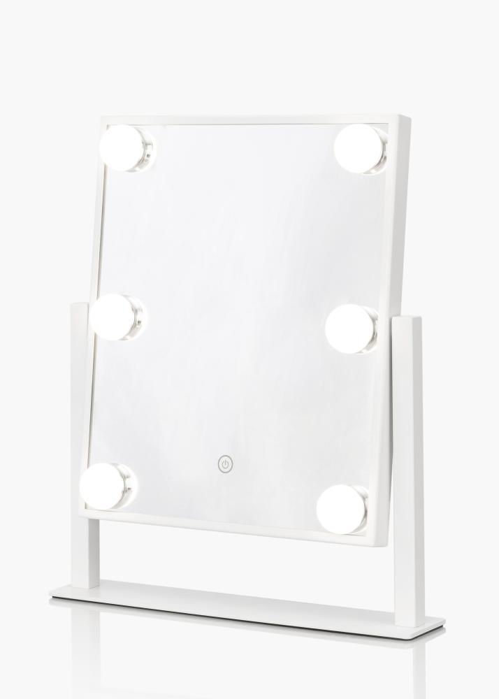 KAILA KAILA Kosmetikspiegel VII Weiß - 30x36 cm