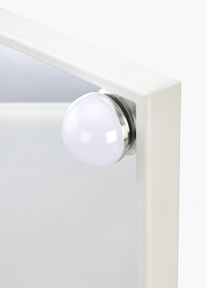 KAILA KAILA Kosmetikspiegel VII Weiß - 30x36 cm