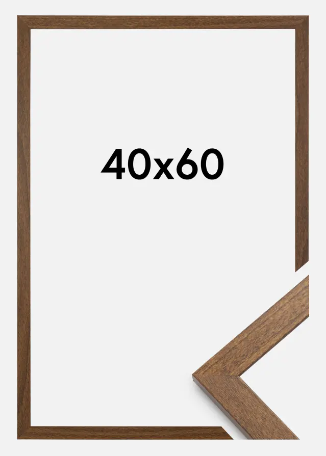 Estancia Rahmen Stilren Acrylglas Warm Brown 40x60 cm