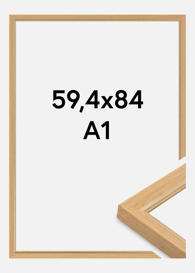 Jämtlands Ramfabrik Rahmen Apex Acrylglas Buche 59,4x84 cm (A1)