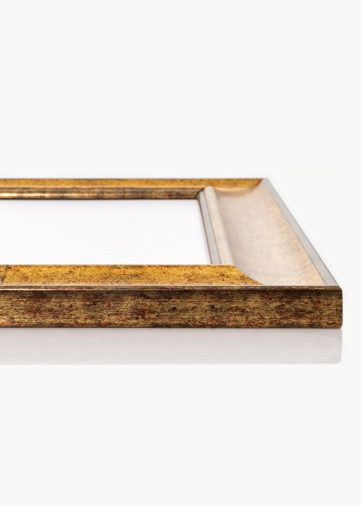 Galleri 1 Rahmen Saltsjöbaden Acrylglas Gold 42x59,4 cm (A2)