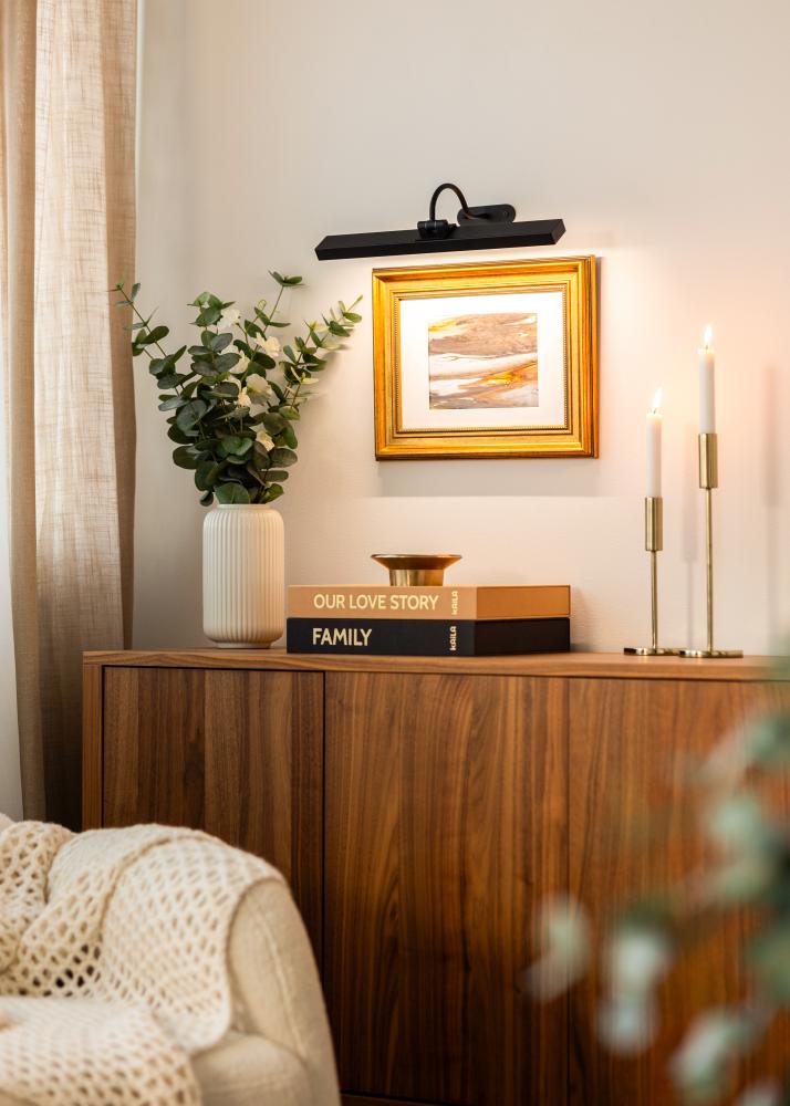 KAILA KAILA Flare Batteriebetriebene Bilderbeleuchtung 40 cm - Schwarz