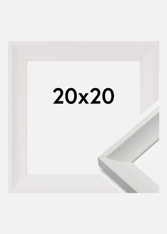 Galleri 1 Rahmen Öjaren Weiß 20x20 cm