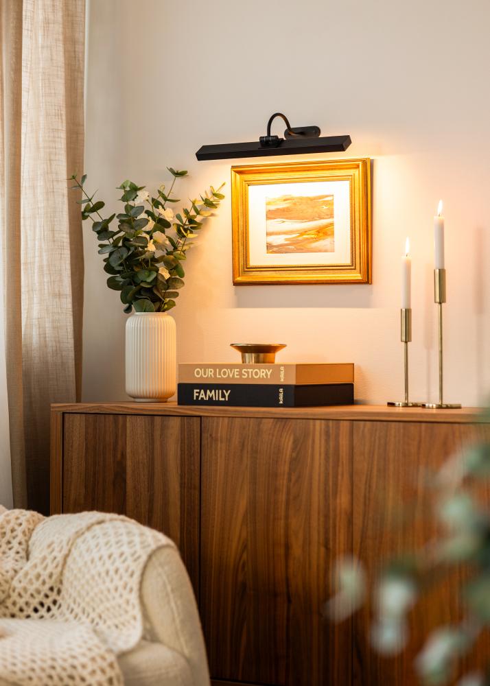 KAILA KAILA Flare Batteriebetriebene Bilderbeleuchtung 40 cm - Schwarz