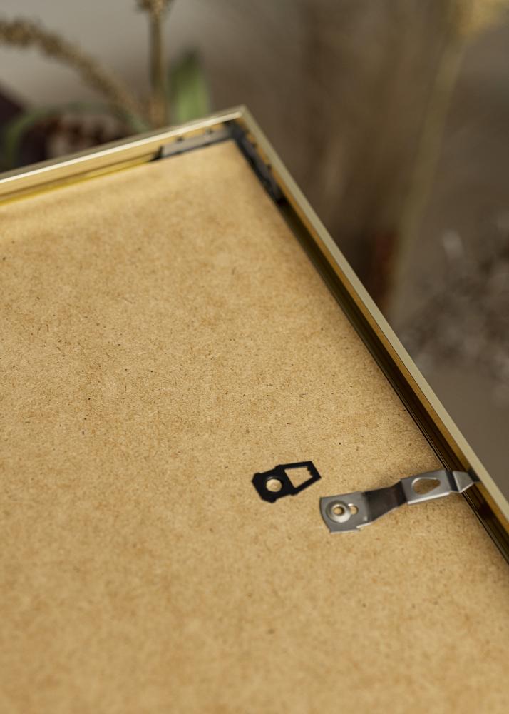 Estancia Rahmen Aluminium Acrylglas Gold Glänzend 40x50 cm