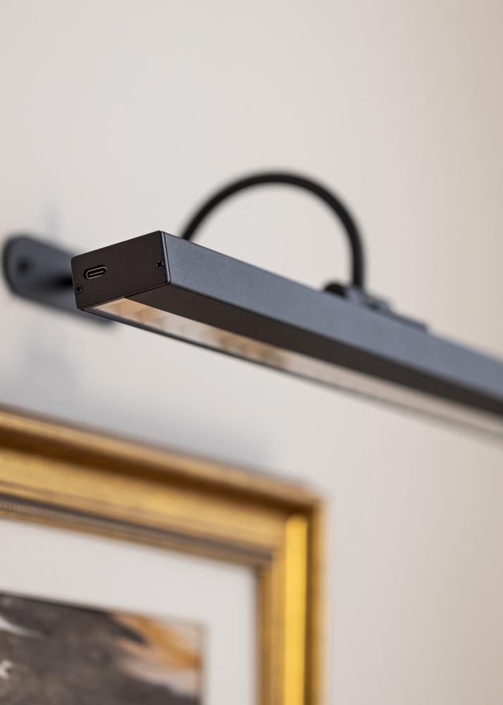 KAILA KAILA Flare Batteriebetriebene Bilderbeleuchtung 40 cm - Schwarz