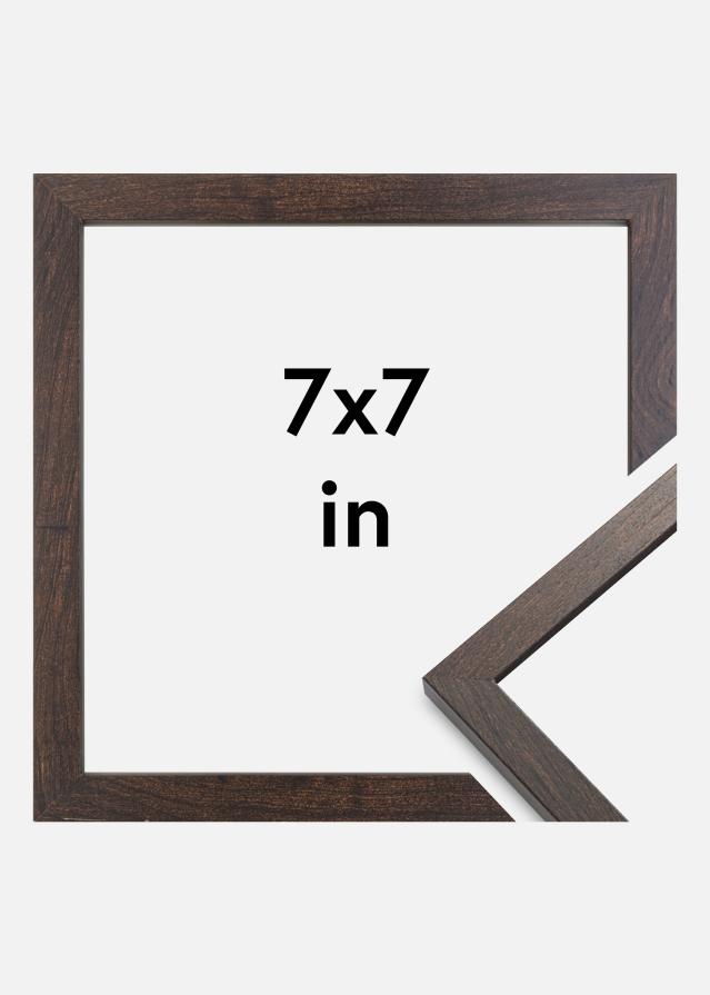 Artlink Rahmen Trendy Acrylglas Walnuss 7x7 inches (17,8x17,8 cm)