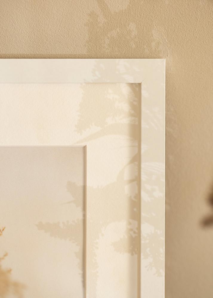 BGA Rahmen BGA Classic Acrylglas Weiß 60x80 cm