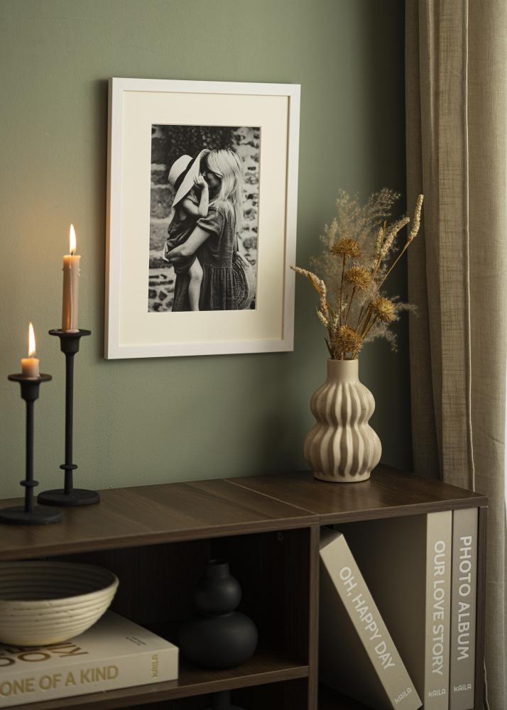 Galleri 1 Passepartout Offwhite (weißer Kern) 30x30 cm (19x19)