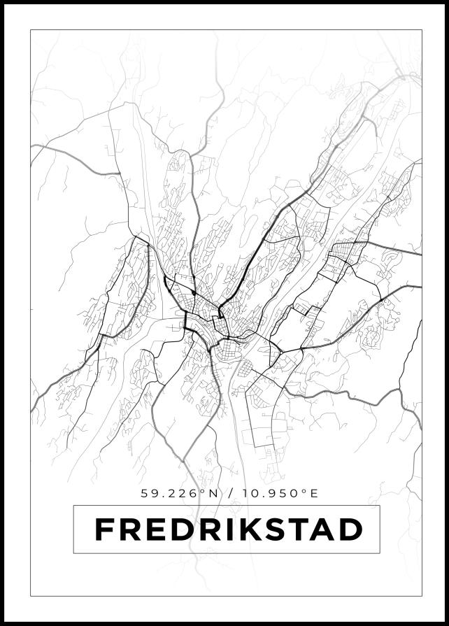 Bildverkstad Map - Fredrikstad - White