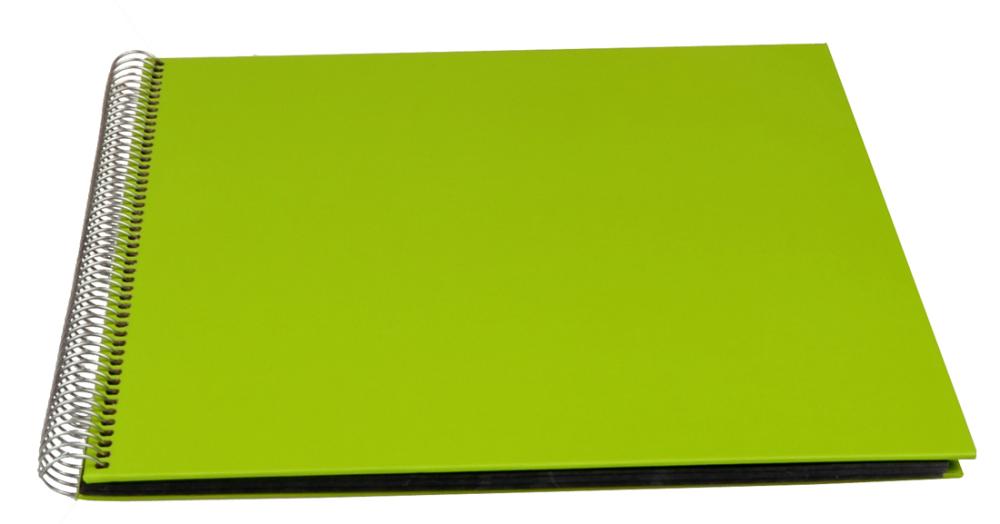  Innova Festival Fotoalbum Grün - 28x29 cm (60 schwarze Seiten / 30 Blatt)