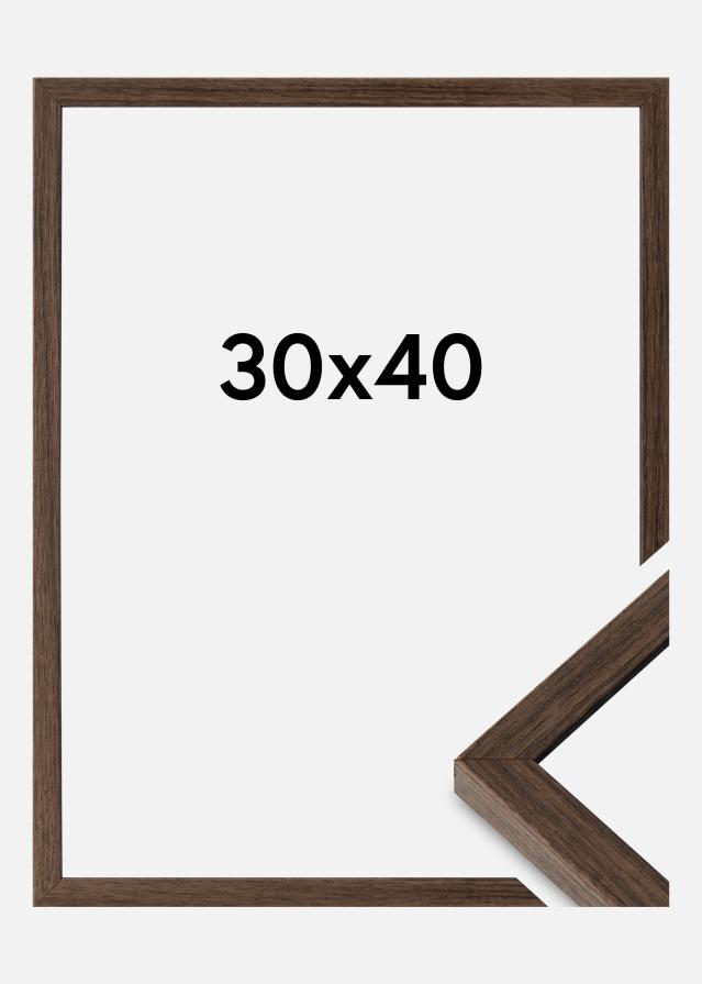 Mavanti Rahmen Ares Acrylglas Walnuss 30x40 cm
