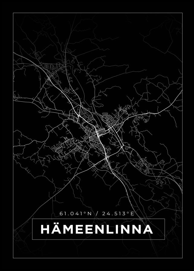 Bildverkstad Map - Hämeenlinna - Black