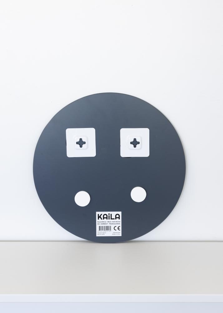 KAILA KAILA Runder Spiegel Dark Bronze 30 cm