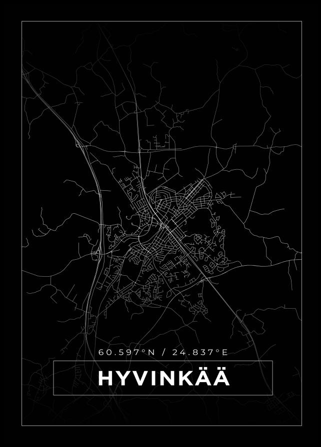 Bildverkstad Map - Hyvinkää - Black