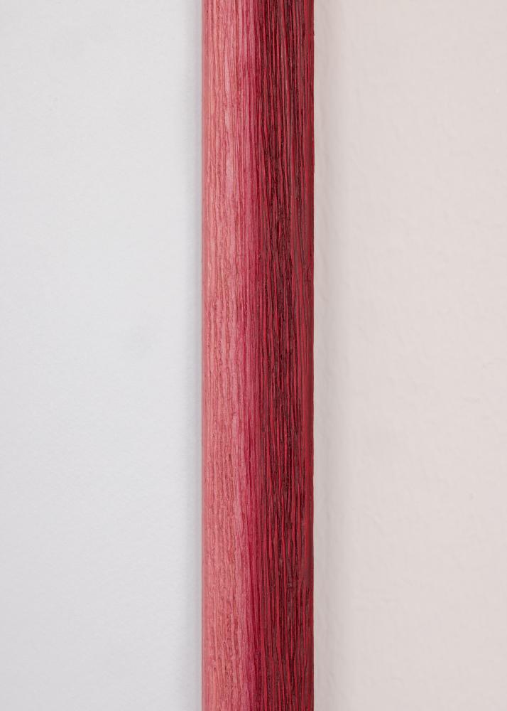 Jämtlands Ramfabrik Rahmen Cornwall Acrylglas Dunkelrot 30x30 cm