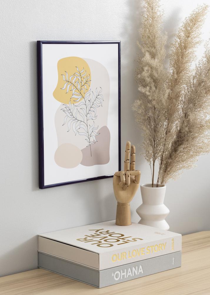 BGA Rahmen New Lifestyle Acrylglas Dunkellila 70x100 cm