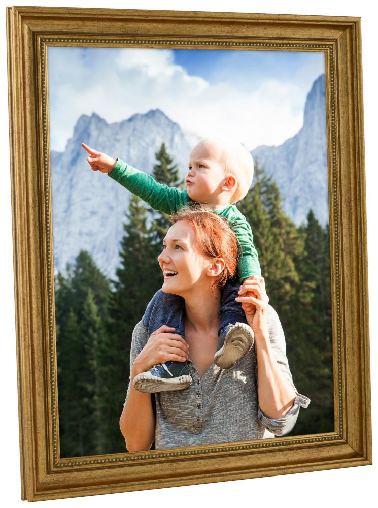 Ramverkstad Rahmen Haga Gold - Größe nach Wunsch