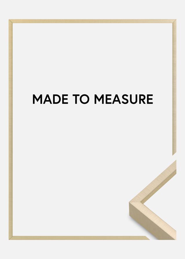 Ramverkstad Rahmen Nielsen Premium Alpha Gold gebürstet - Größe nach Wunsch