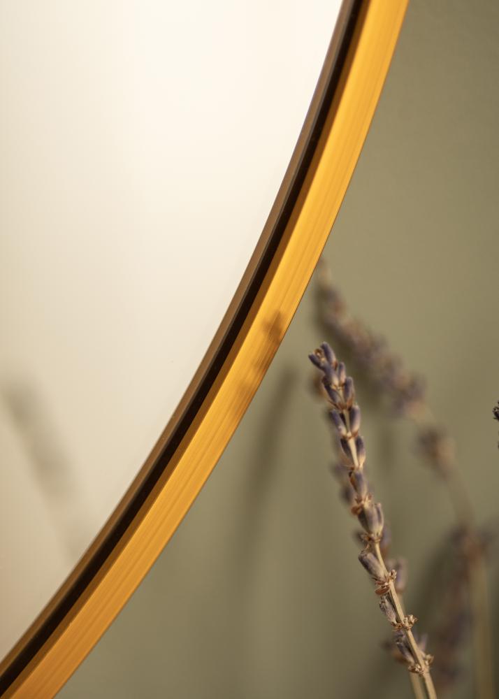 House Nordic Spiegel Madrid Messing 60 cm Ø