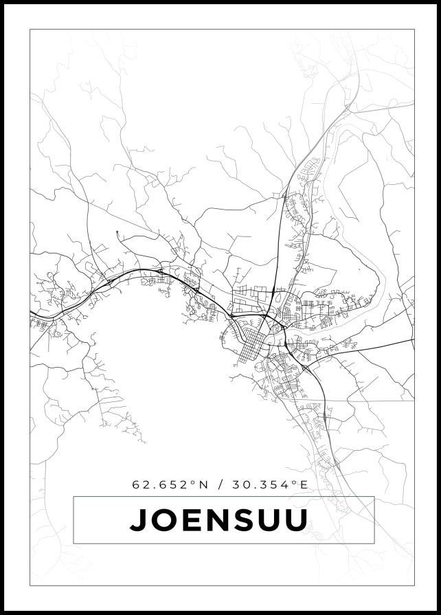 Bildverkstad Map - Joensuu - White