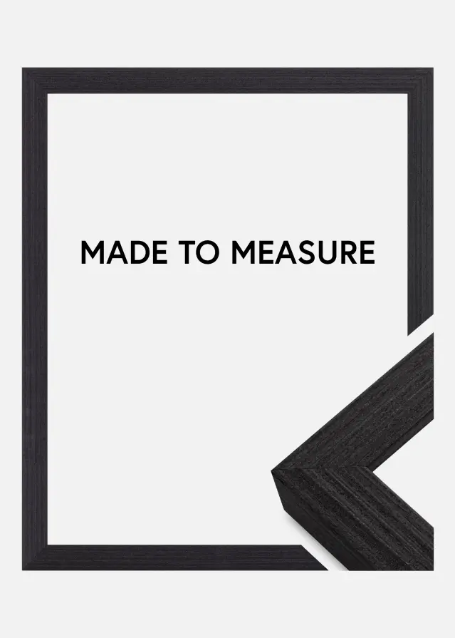 Ramverkstad Rahmen Cotswold Schwarz - Größe nach Wunsch
