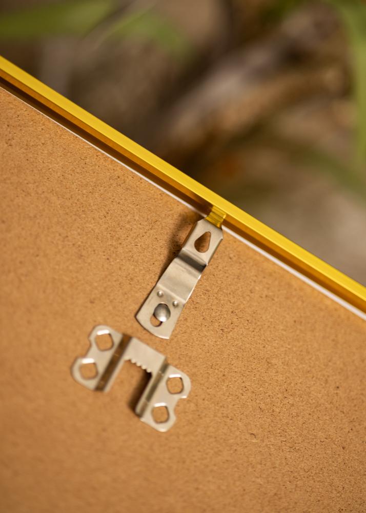 BGA Aluminiumrahmen Acrylglas Gold 60x80 cm