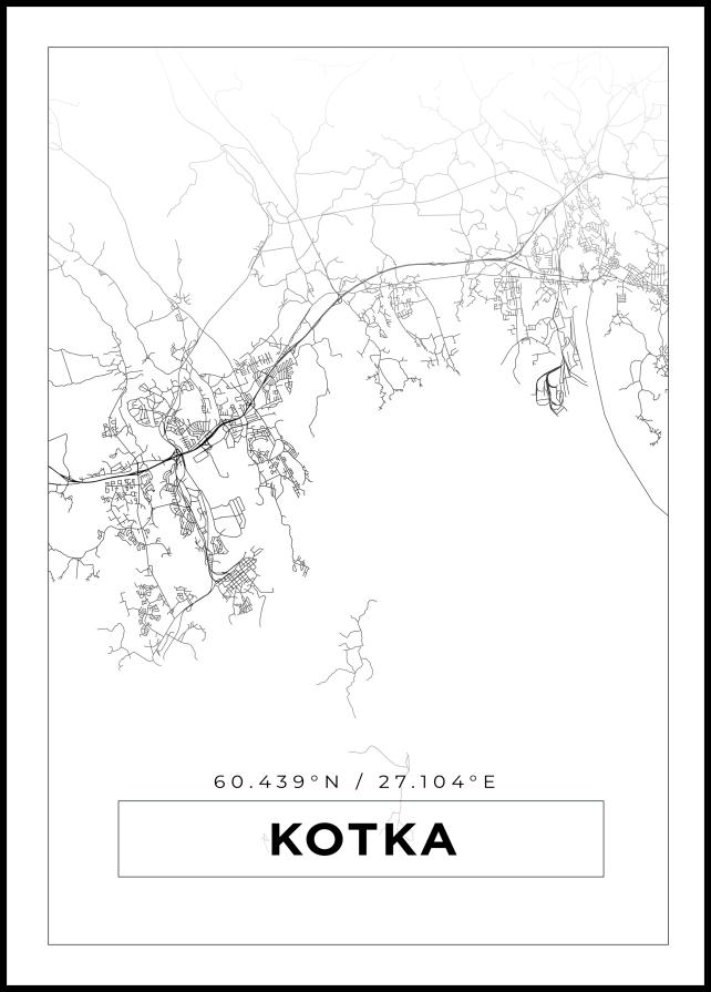 Bildverkstad Map - Kotka - White