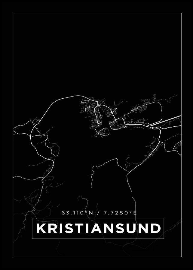 Bildverkstad Map - Kristiansund - Black