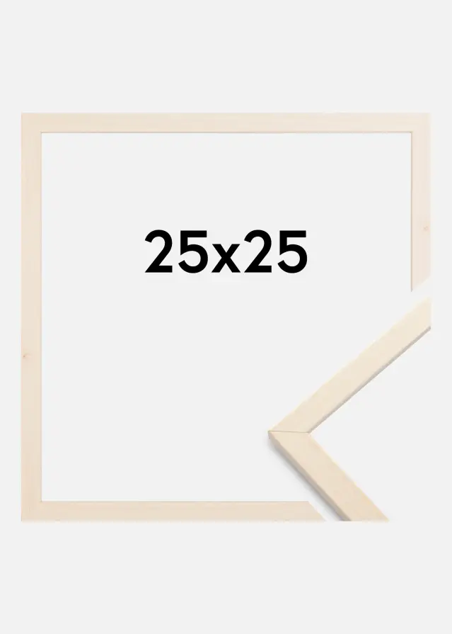 Galleri 1 Rahmen Edsbyn Acrylglas Ahorn 25x25 cm