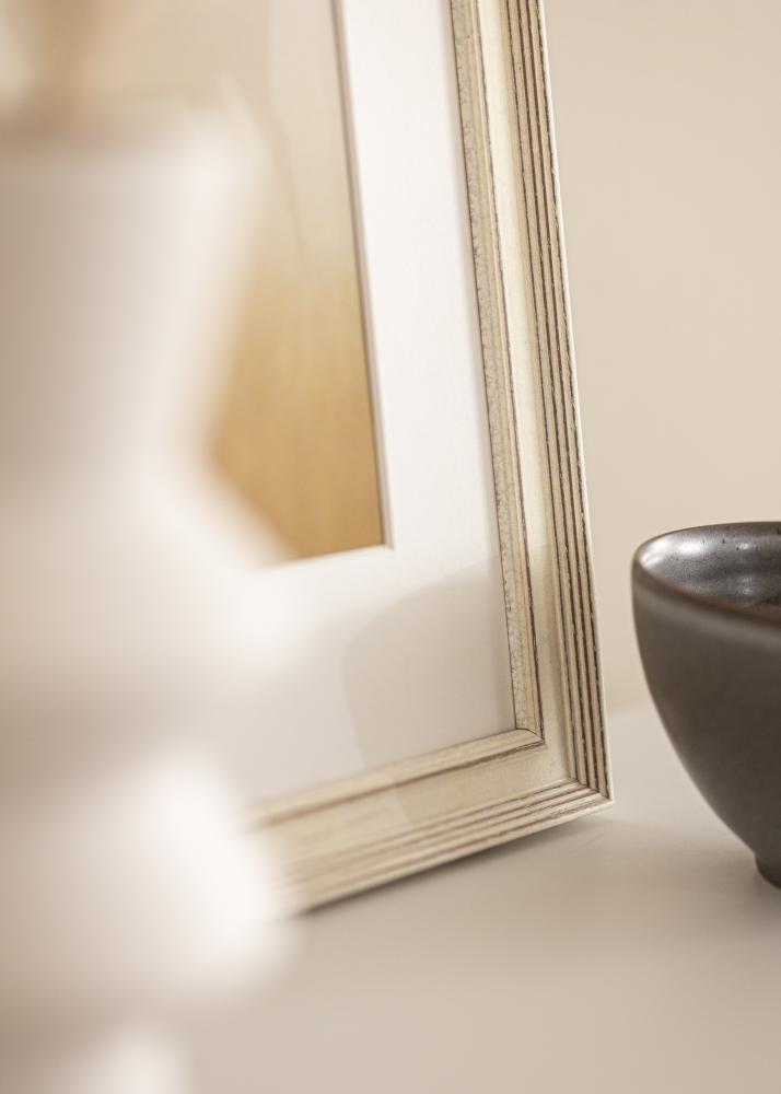 Galleri 1 Rahmen Shabby Chic Acrylglas Weiß 42x59,4 cm (A2)