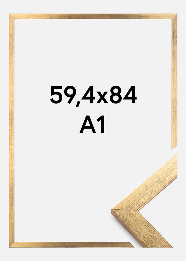 Estancia Rahmen Stilren Acrylglas Gold 59,4x84 cm (A1)