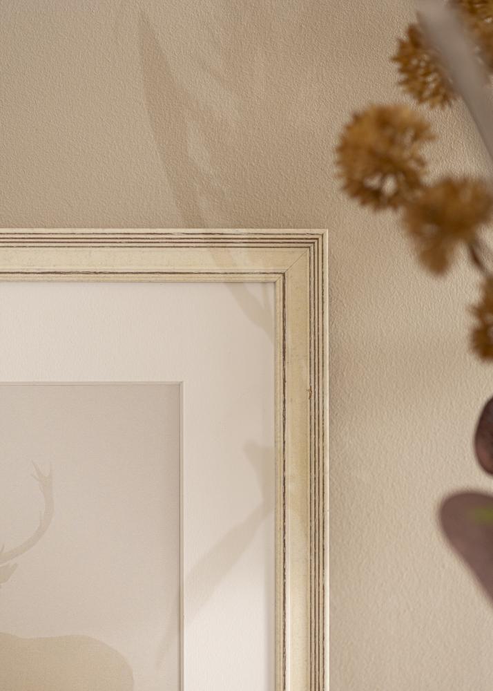 Galleri 1 Rahmen Shabby Chic Acrylglas Weiß 42x59,4 cm (A2)