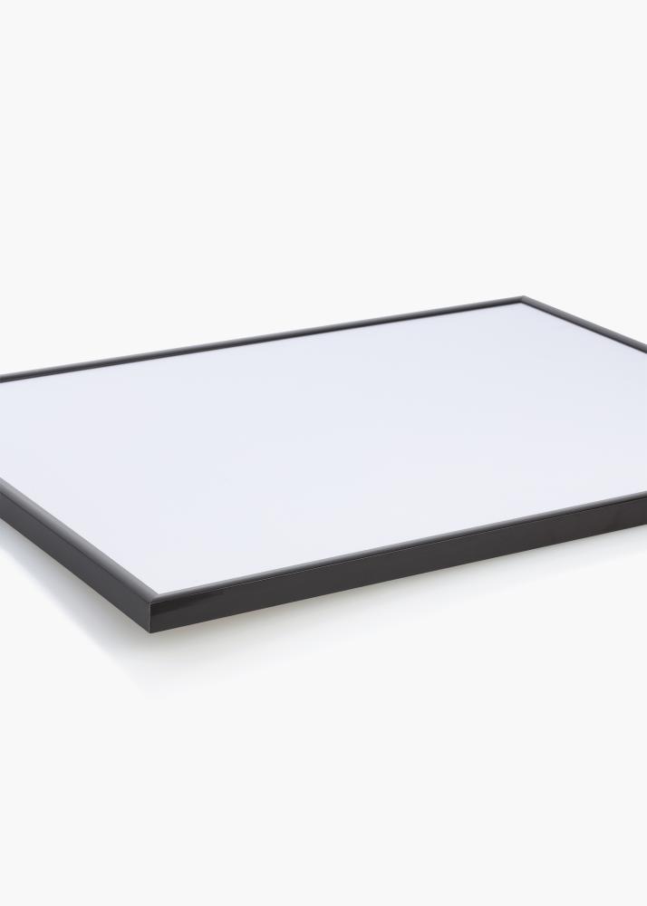 Ram med passepartou Rahmen New Lifestyle Espresso Brown 30x40 cm - Passepartout Schwarz 21x29,7 cm