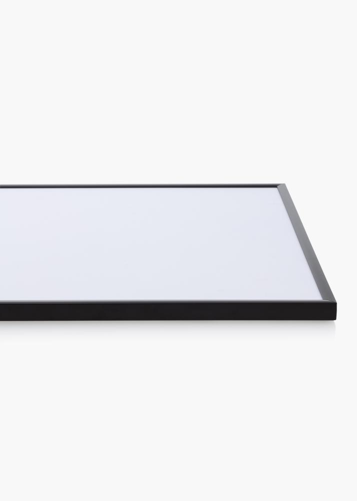 Ram med passepartou Rahmen New Lifestyle Espresso Brown 30x40 cm - Passepartout Schwarz 21x29,7 cm