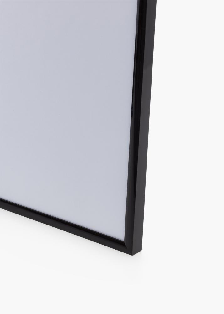 Ram med passepartou Rahmen New Lifestyle Espresso Brown 30x40 cm - Passepartout Schwarz 21x29,7 cm