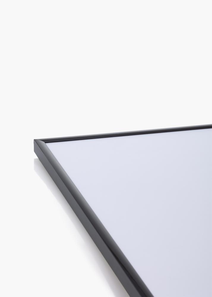 Ram med passepartou Rahmen New Lifestyle Espresso Brown 30x40 cm - Passepartout Schwarz 21x29,7 cm