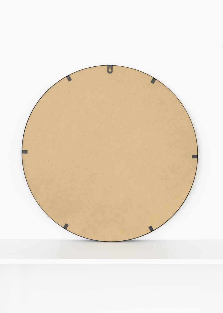 KAILA KAILA Runder Spiegel Triangles - Schwarz 55 cm Ø