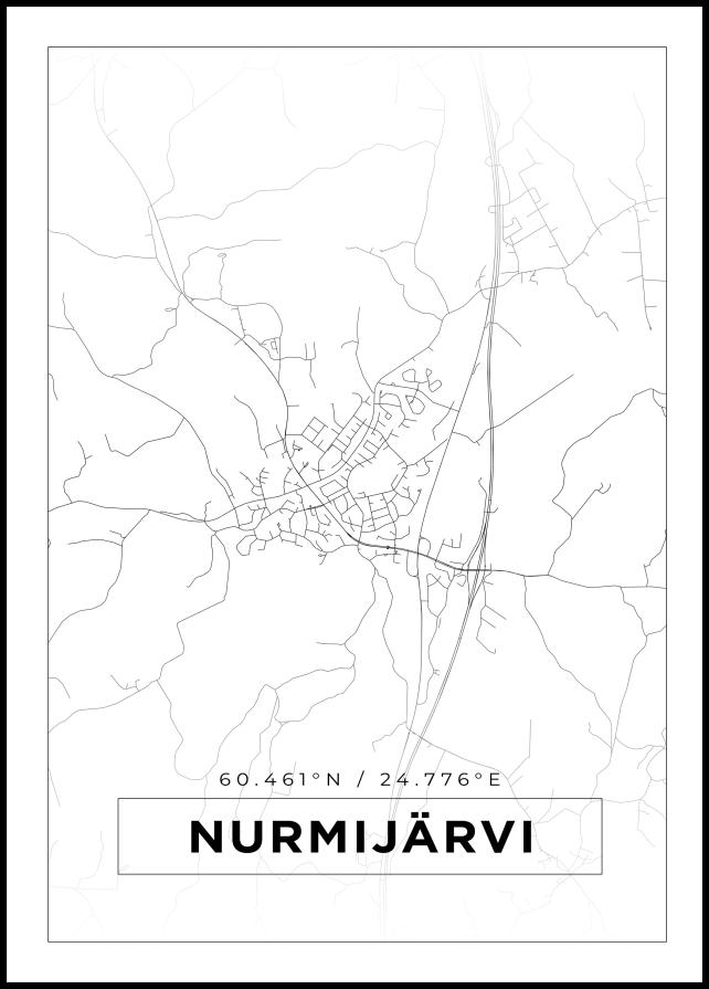 Bildverkstad Map - Nurmijärvi - White
