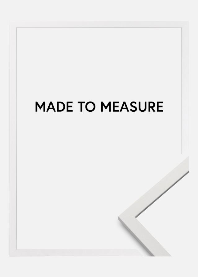 Ramverkstad Rahmen Edsbyn Weiß - Größe nach Wunsch