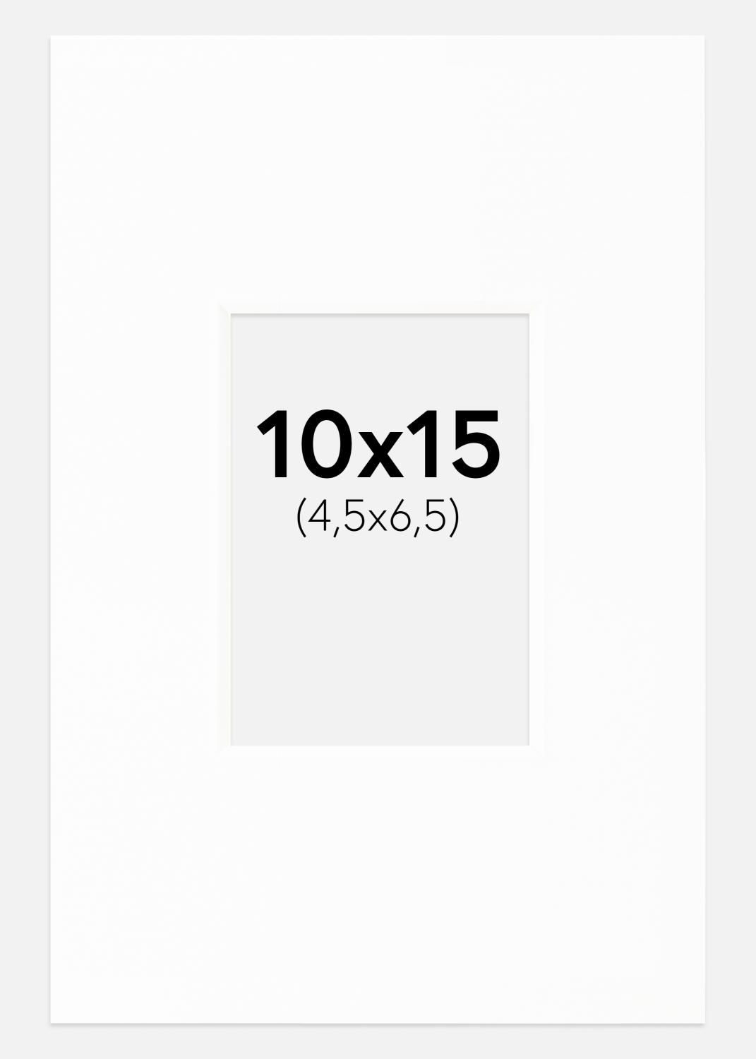 Product Image for Passepartout Canson Weiß (weißer Kern) 10x15 cm (4,5x6,5)