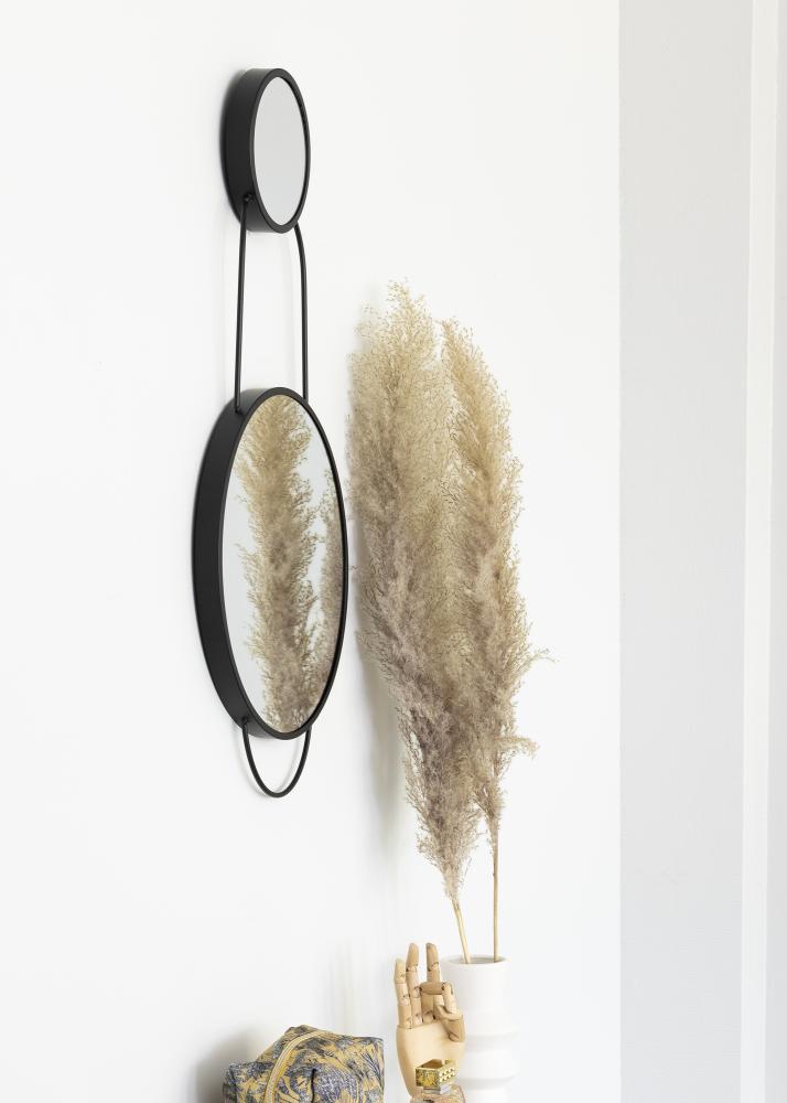 KAILA KAILA Spiegel Combination - Schwarz 35x71 cm