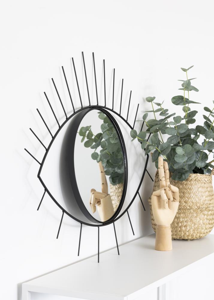 KAILA KAILA Spiegel Eye - Schwarz 54x69 cm