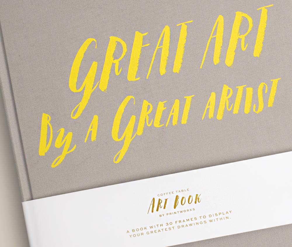 Printworks Great Art By A Great Artist - A Coffee Table Art Book (60 Seiten / 30 Blatt)