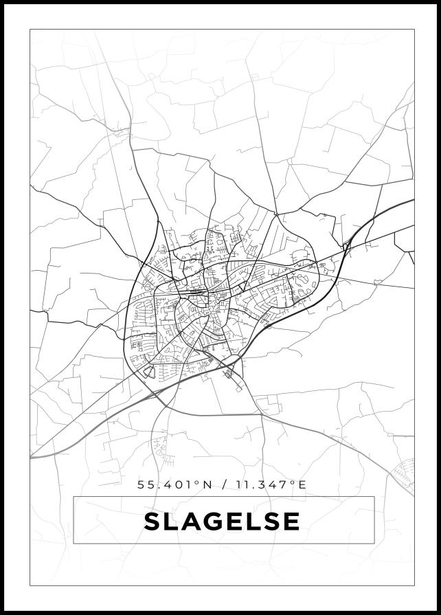 Bildverkstad Map - Slagelse - White