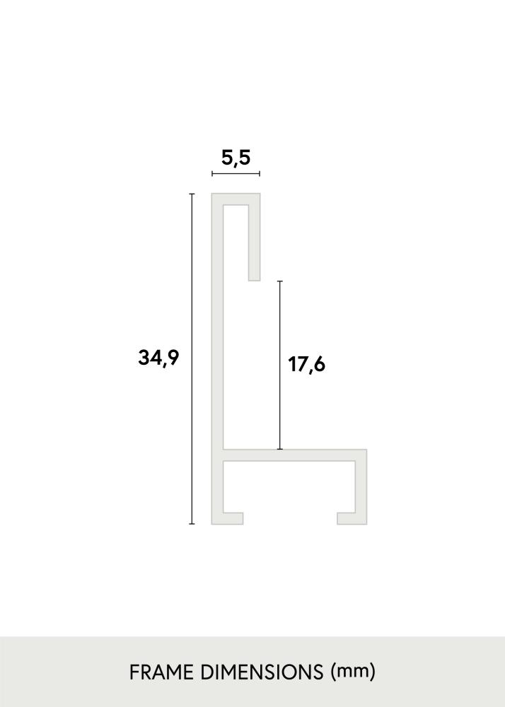 Ramverkstad Spiegel Nielsen Premium Zenit Weißgekalkt - Maßgefertigt