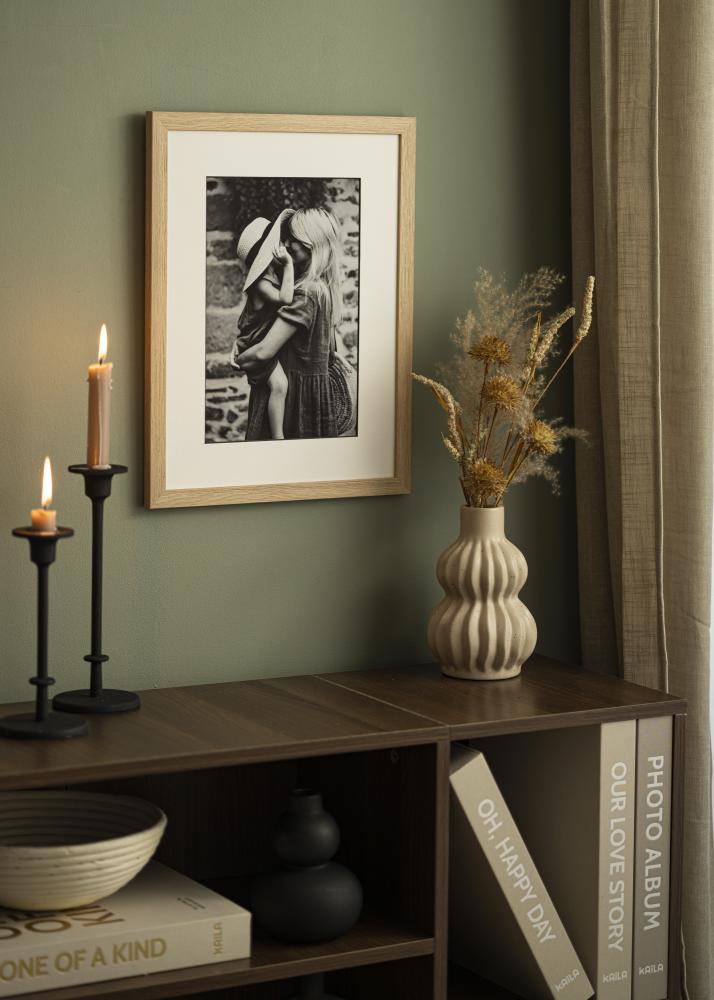 Galleri 1 Passepartout Weiß (schwarzer Kern) 20x25 cm (14x19 cm)