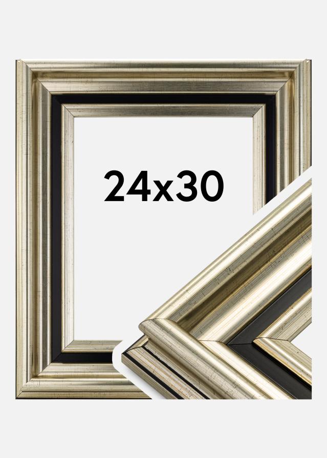 Ramverkstad Rahmen Gysinge Premium Silber 24x30 cm